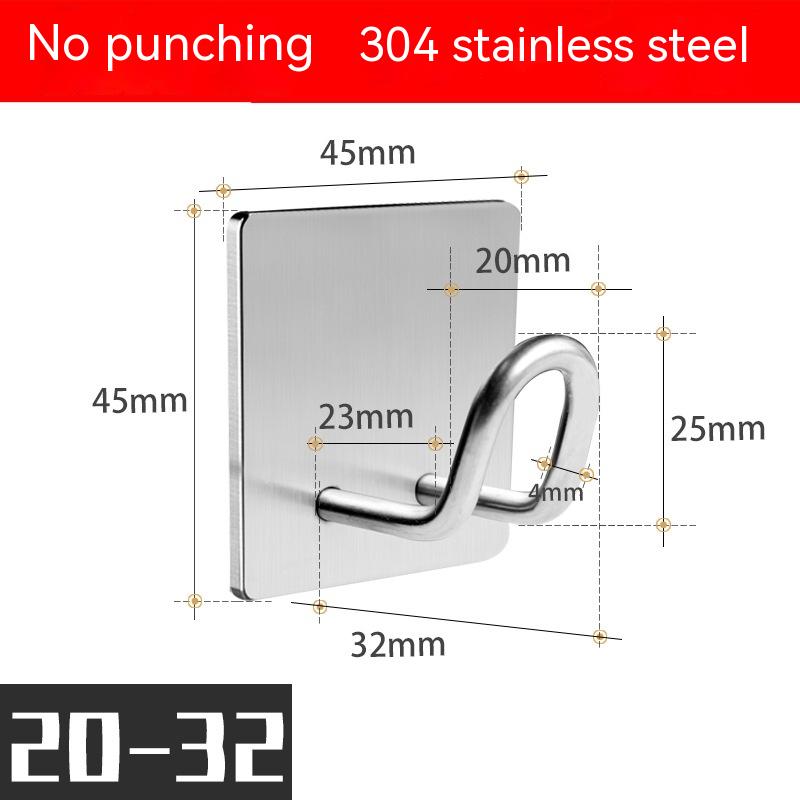 Title 3, Strong Adhesive Punch-free 304 Stainless Steel ...