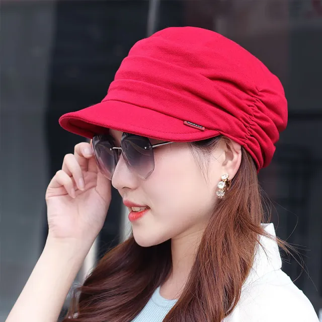 Korean Version Of The New Autumn And Winter Knitted Hat Red - Shop at LoveMi