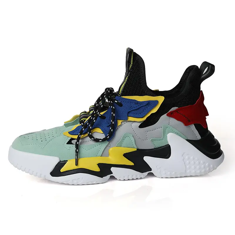 Thick-soled And Breathable Student Fly-woven Mesh Casual