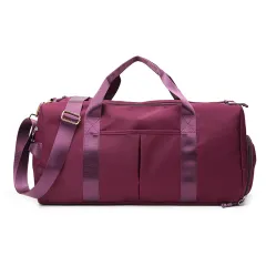 Sports Gym Bag Female Large-capacity Yoga - Red - View 1