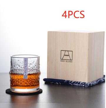 240ml wooden box 4pcs