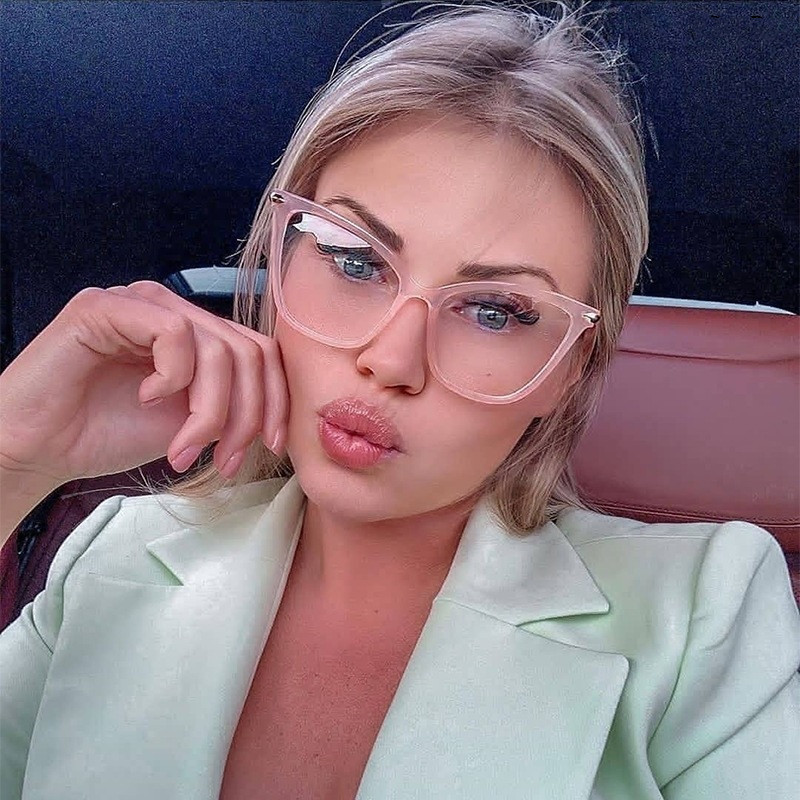 Mirror Transparent Frame For Women’s Fashion