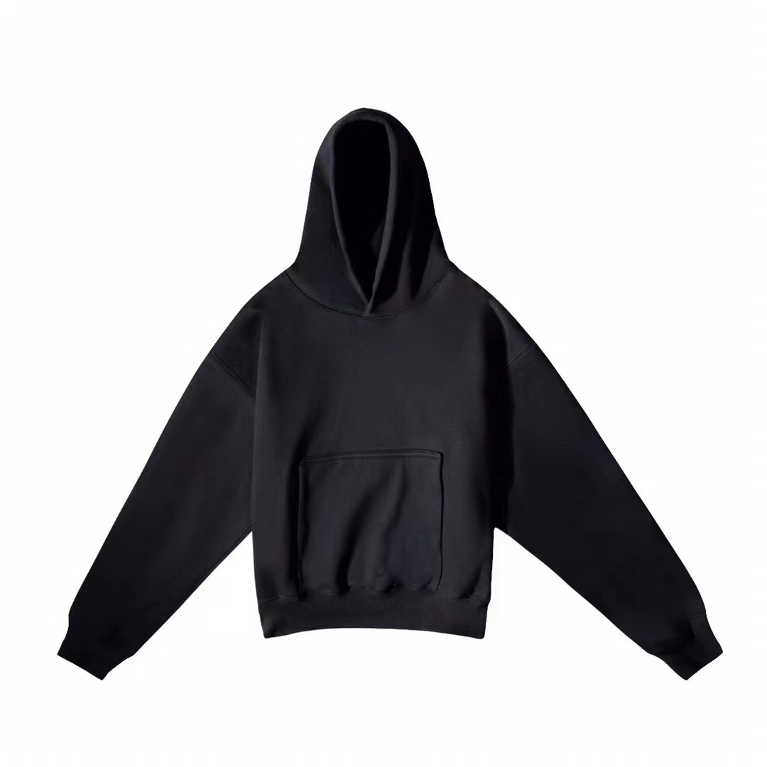 American Heavy Weight Hooded Double Solid Color Hoodie