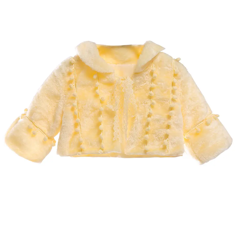 Warm Cloak Children Lapel Vertical Strips