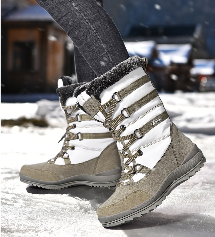 Title 4, Injection Shoes Round Head Cotton Snow