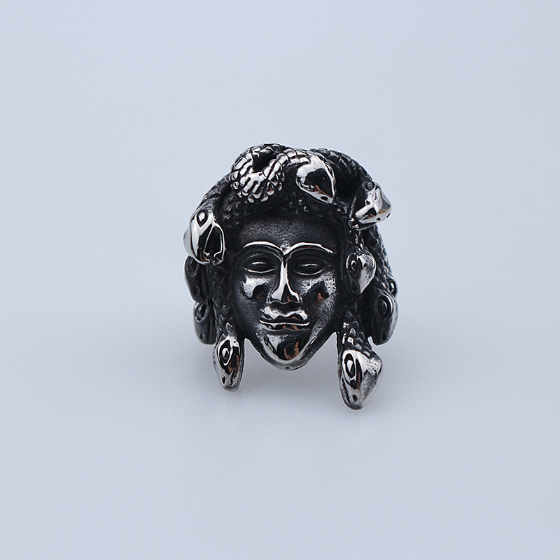 Bague Méduse Visage — vue 2