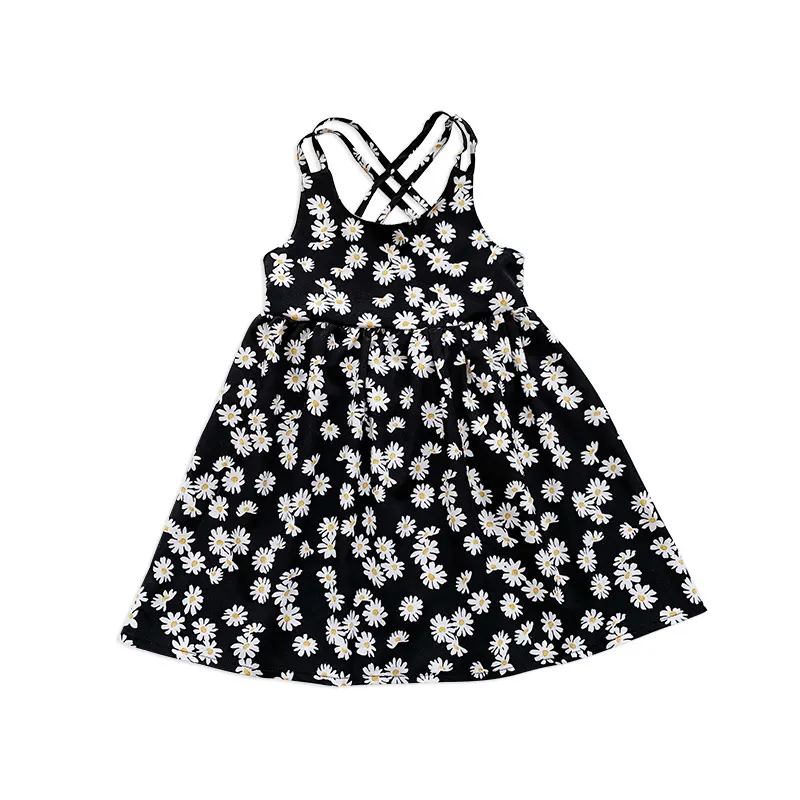 Children's Summer New Style Western Princess Dress with Suspenders