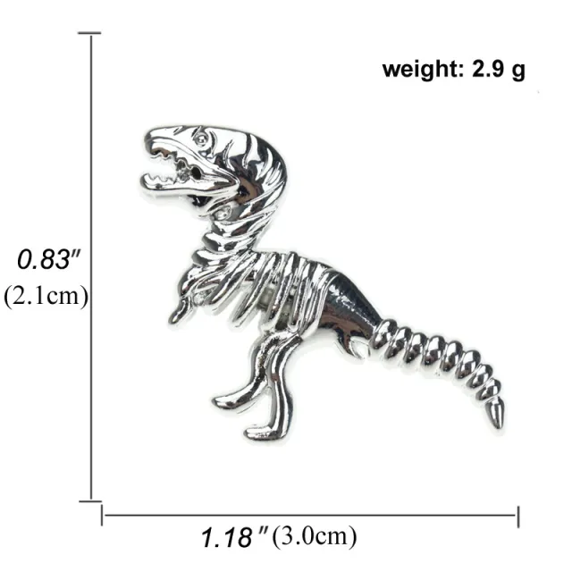 Zinc Alloy Personalized Animal Collar Pin Brooch 5 Style - Shop at LoveMi
