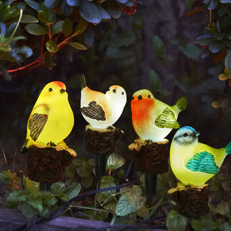 Waterproof Solar Luminous Bird Light String Lamp Led Lights