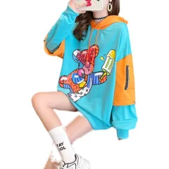 New Autumn Western Style Net Red Fried Street Jacket - Blue - View 1