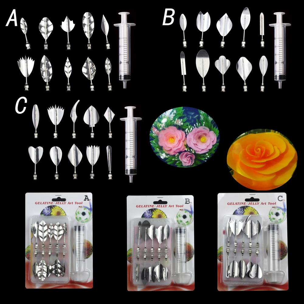 Title 7, Stainless Steel Carving Tool Set For Pudding Cake