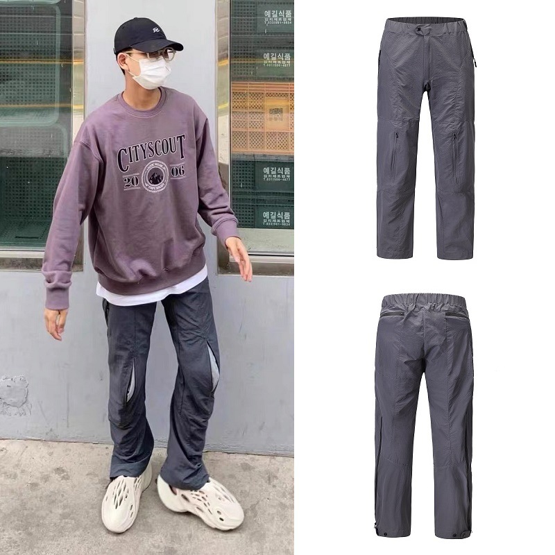 Men's Fashion Casual Zipper Pants