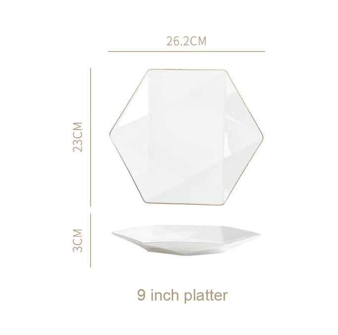 9inch shallow dish