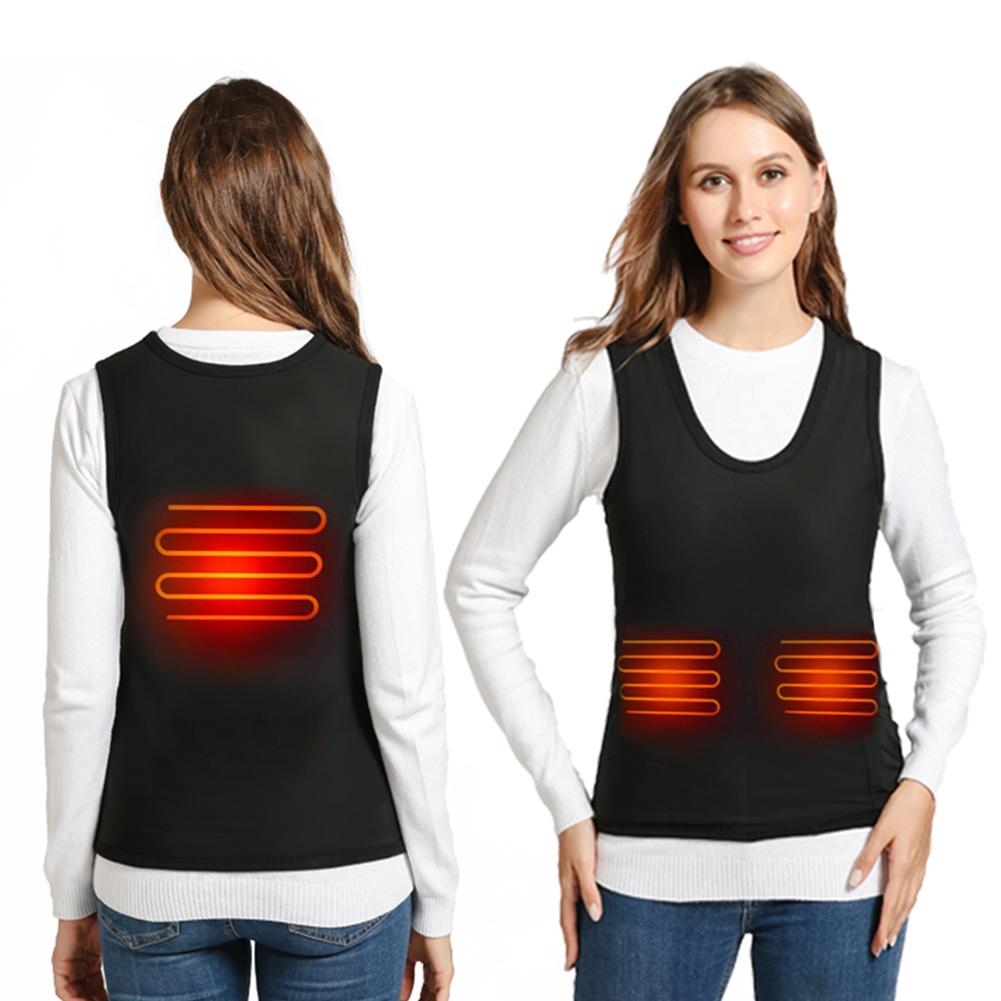 Title 5, USB Smart Electric Heated Vest Warm 3 Adjustabl...