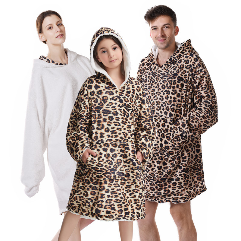 Title 30, Printed Parent-child Both Sides Can Wear Mink W...