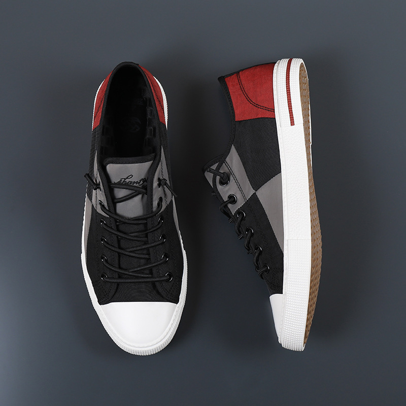 New Men's Low-top Casual Canvas Shoes