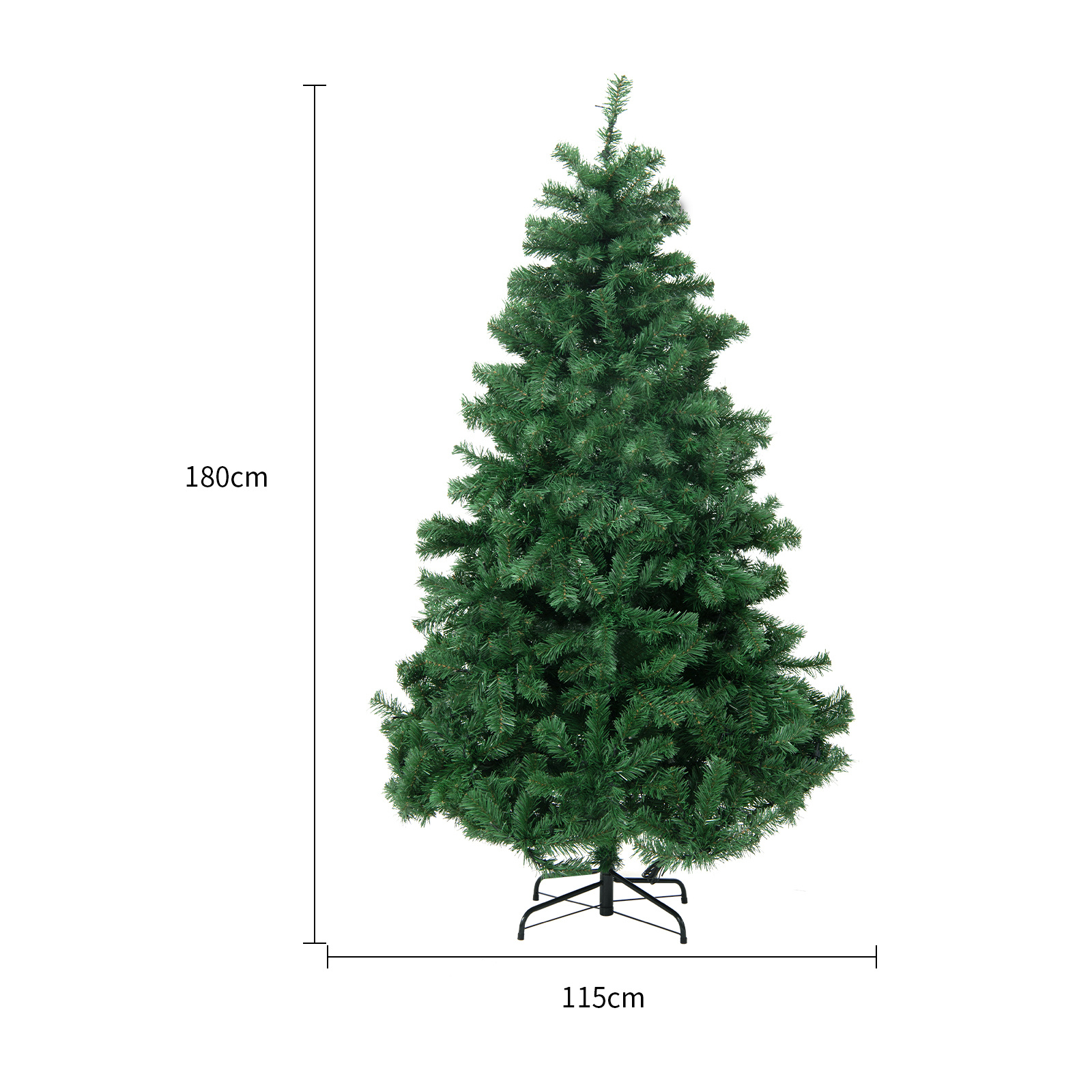 Christmas Tree PVC Artificial Snow Mall Window Decoration Cedar Christmas Decoration Supplies