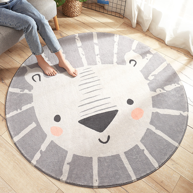 7a491210 29e9 4c12 9802 a4631b2d403d - Home Living Room Bedroom Bedside Round Floor Mat