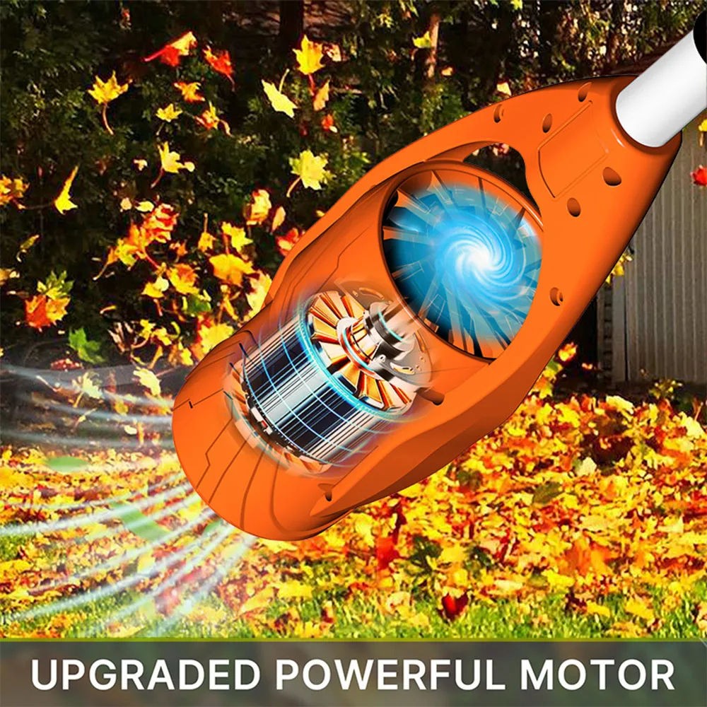 520CFM Cordless Leaf Blower Electric Air With 2 Batteries Folding — image 11