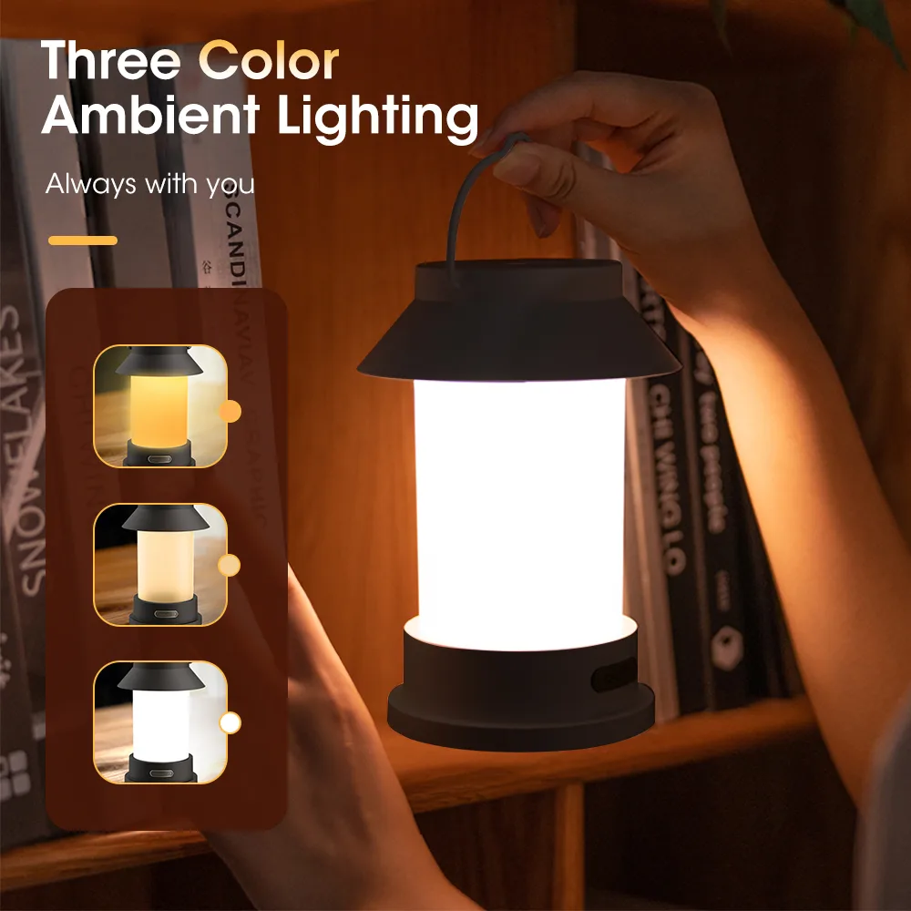 Wireless Retro Aroma Humidifier with LED Lamp