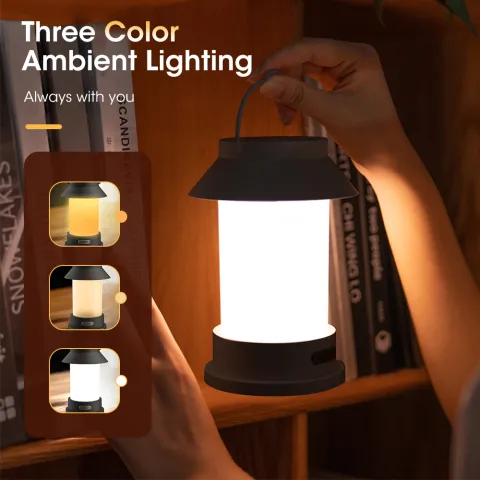 Wireless Retro Aroma Humidifier with LED Lamp