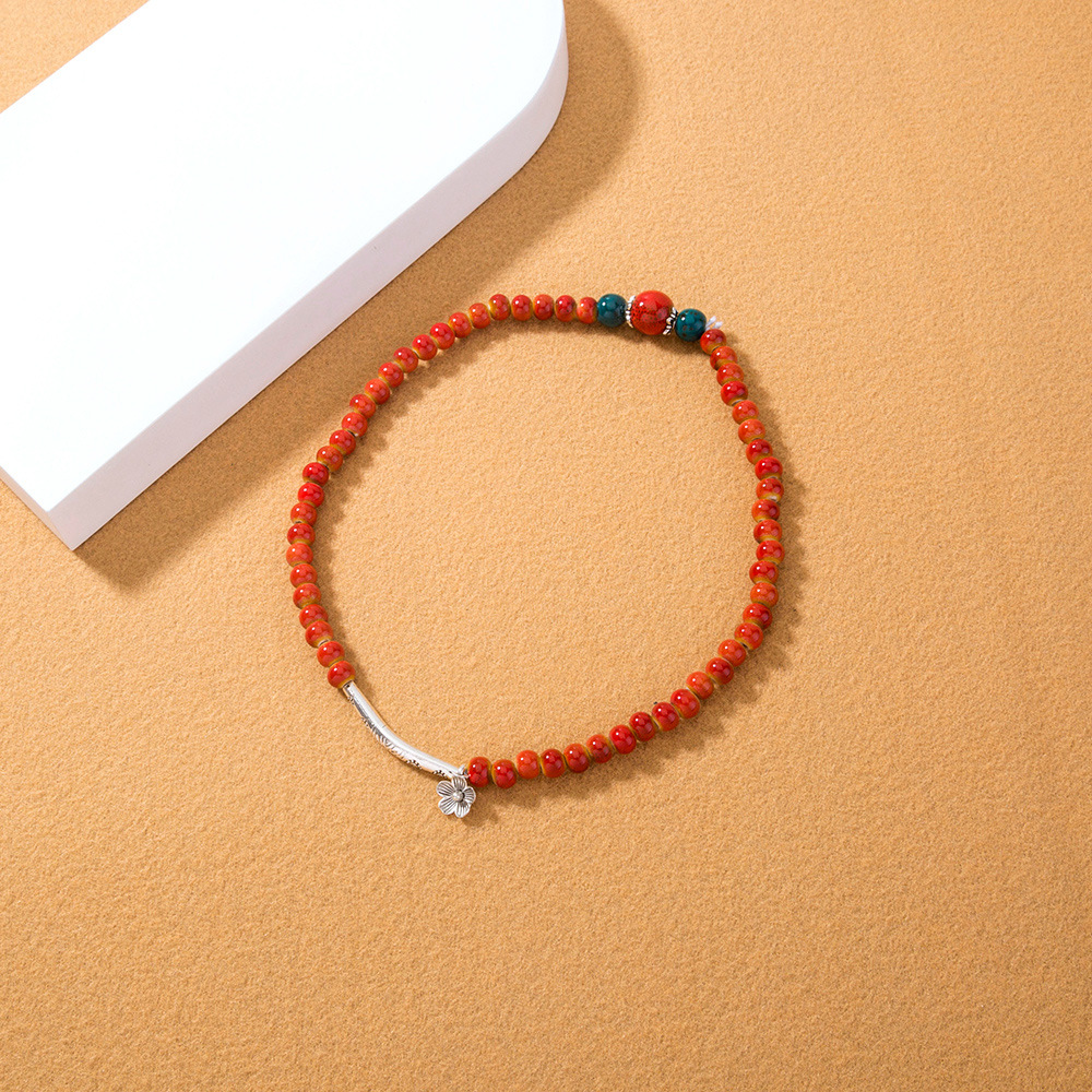 Simple Woven Jewelry Multi-layer Ceramic Bracelet Kiln Changed Bracelet Jewelry