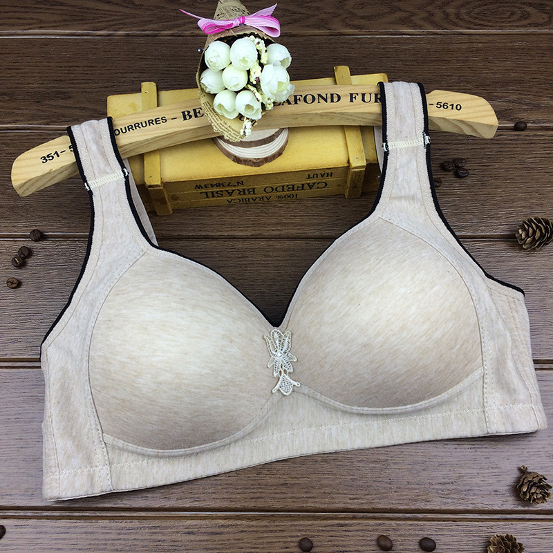 Title 3, Large Size Cotton Bra No Steel Ring Sports Comf...