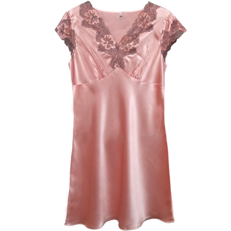 Title 8, Ice silk short sleeve nightdress