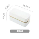 White 850Ml Insulated Box