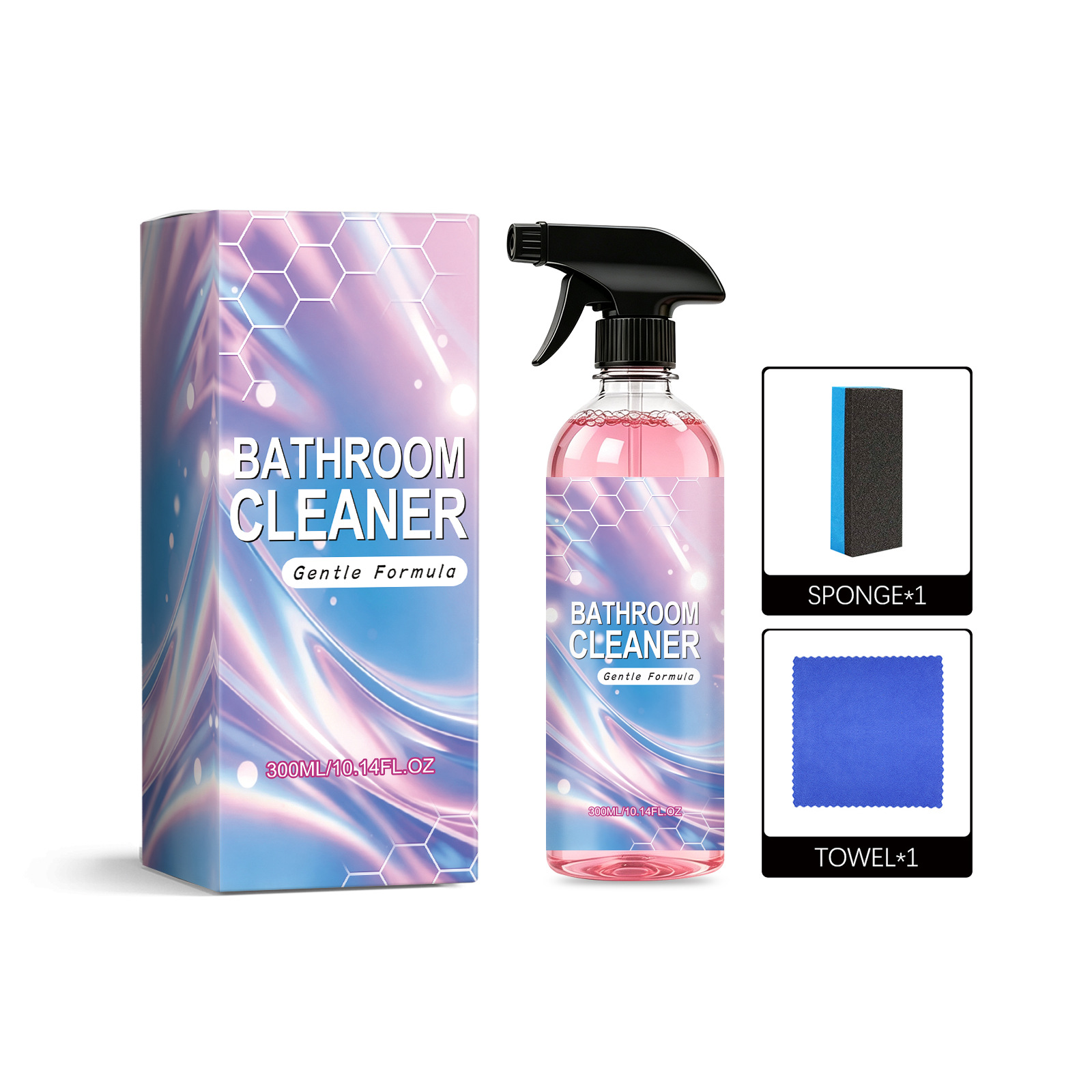 Bathroom Cleaner Quickly Breaks Down Dirt A Simple Spray And Wipe Restores The Bathroom To Like-new Condition.