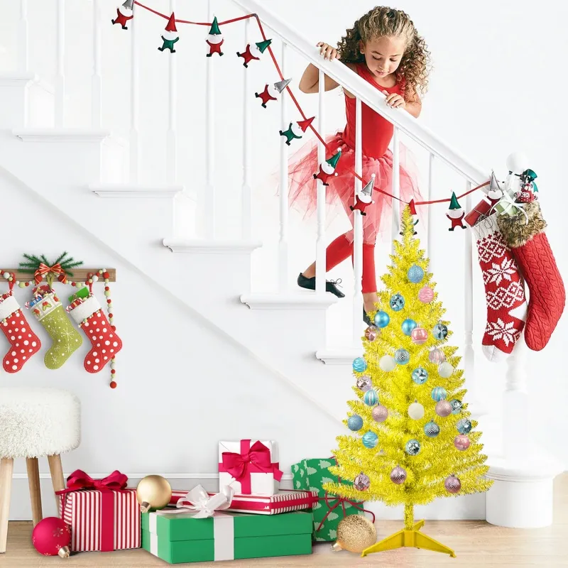 4ft Golden Tree Christmas