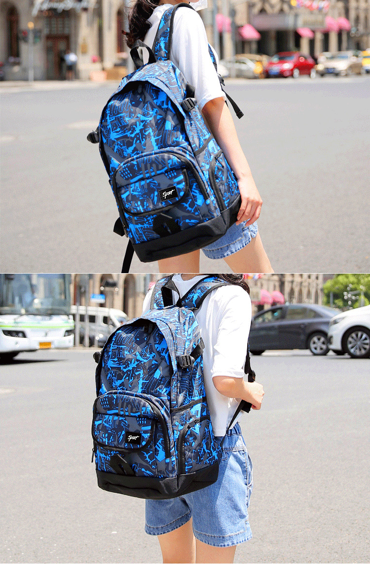 Title 9, Classic Nylon Backpack Big Capacity Back Packs ...