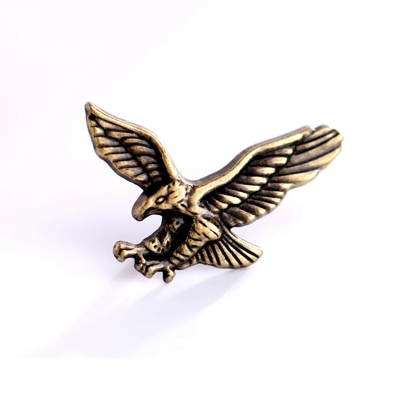 Formal Wear With Accessories Suit Small Eagle Small Metal Accessory Brooch - Bronze
