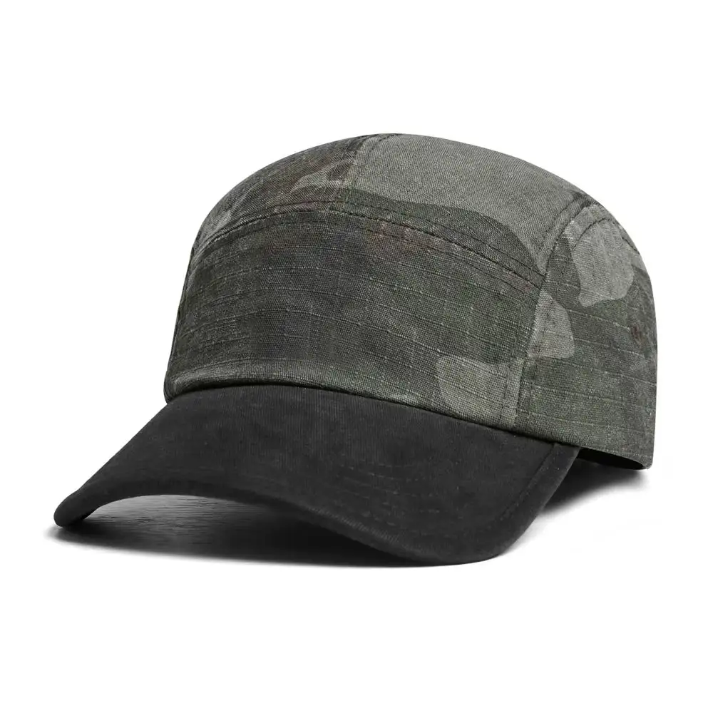 American-style Vintage Patchwork Washed Distressed Baseball Cap