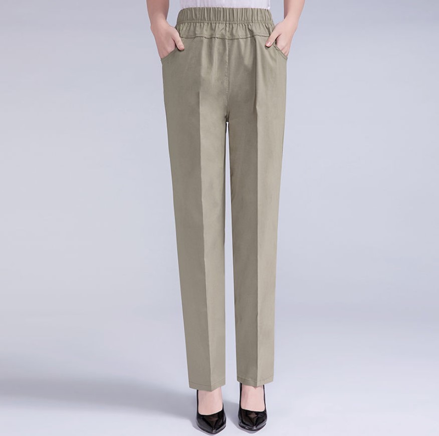 Title 9, Summer Thin Trousers for Middle-aged and Elderl...