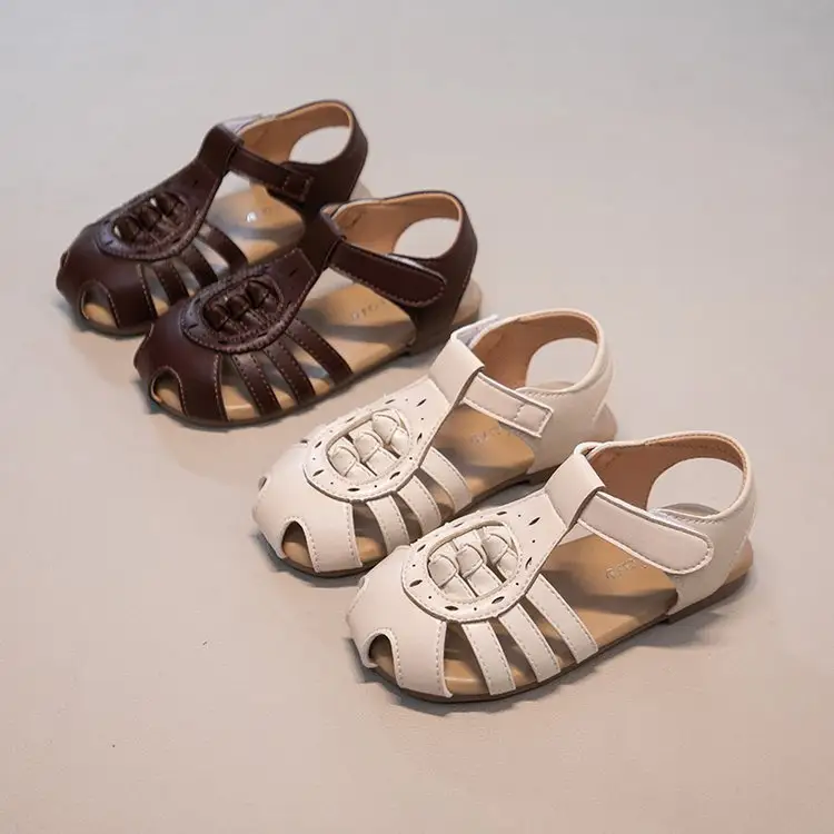 Ins Baotou Woven Roman Sandals Summer
