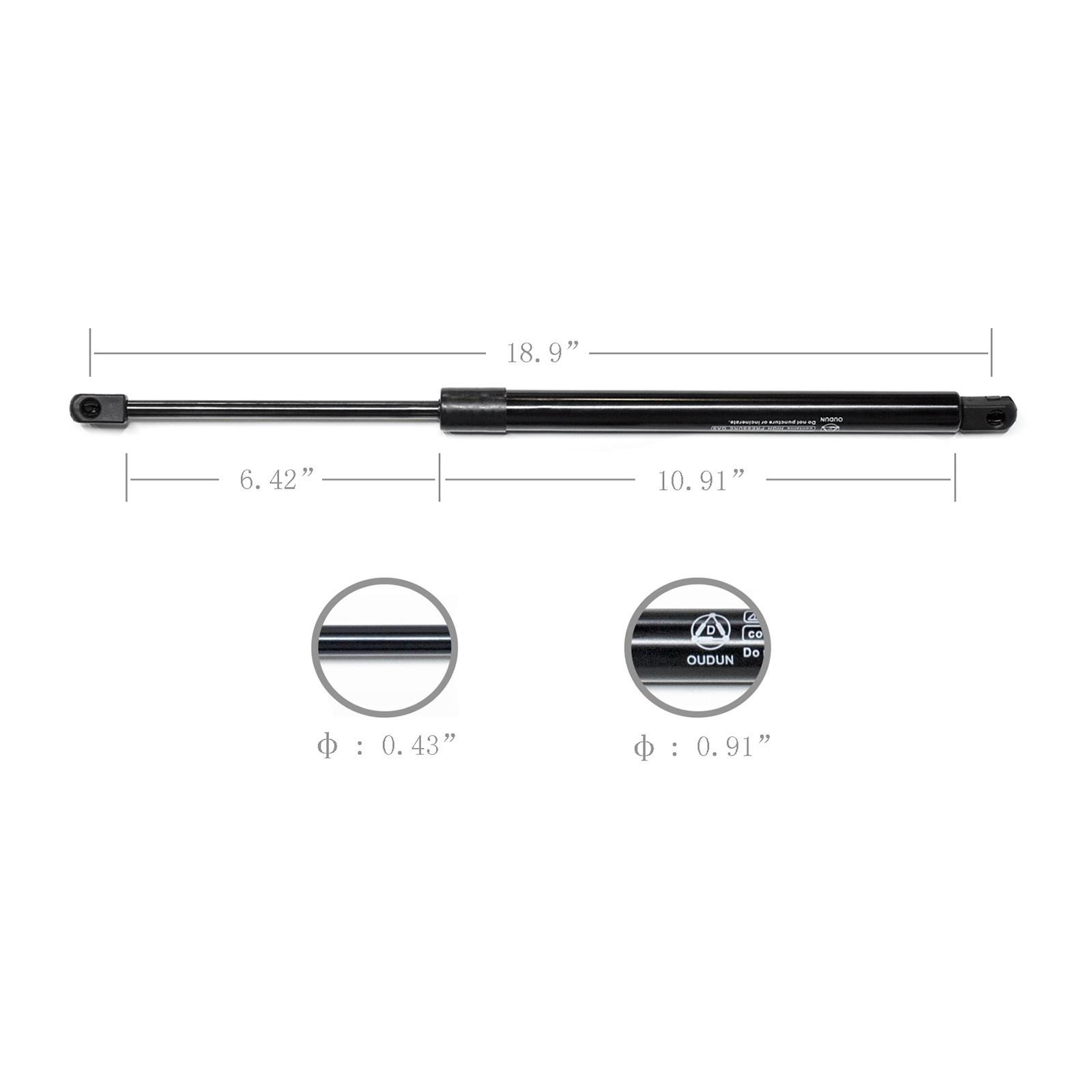 2x Rear Tailgate Trunk Liftgate Lift Support Struts Shock Fit 05-15 Xterra 06