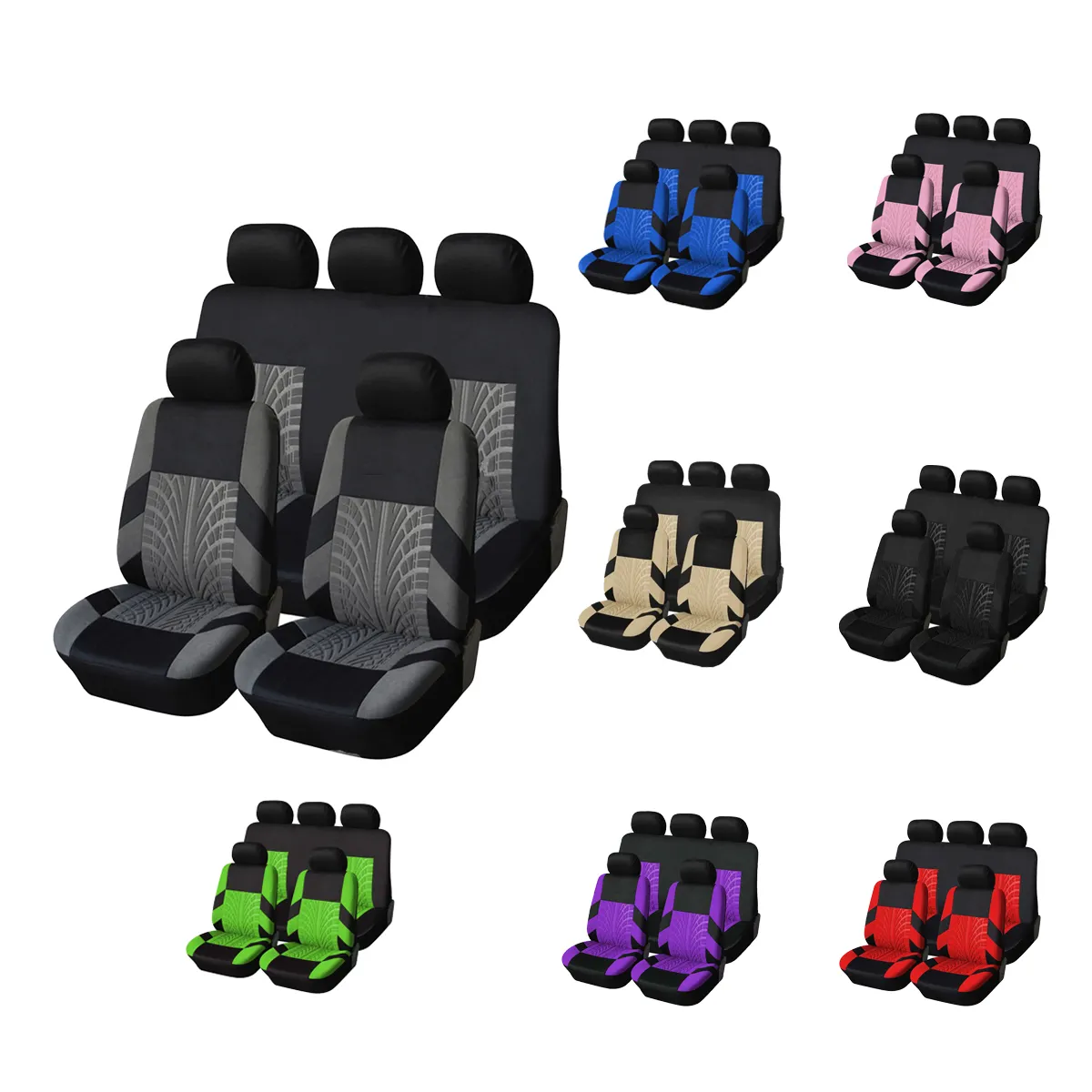 5-Seat Car Seat Cover, Classic And Timeless