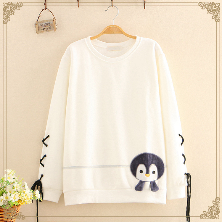 Title 2, Bird lace plus fleece sweater