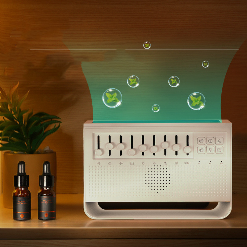 White Noise Simulation Flame Aromatherapy Machine For Household Use — foto 5