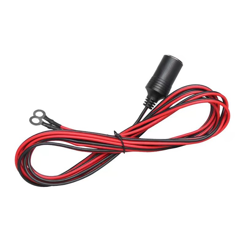 Black red extension cable