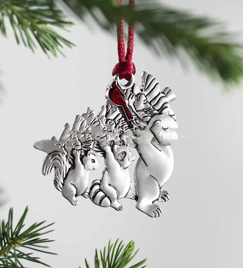 Christmas Pure Tin Christmas Tree Ornaments – image 8