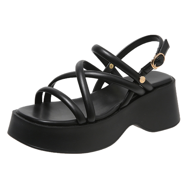 Title 7, Wedge Roman Sandals Women