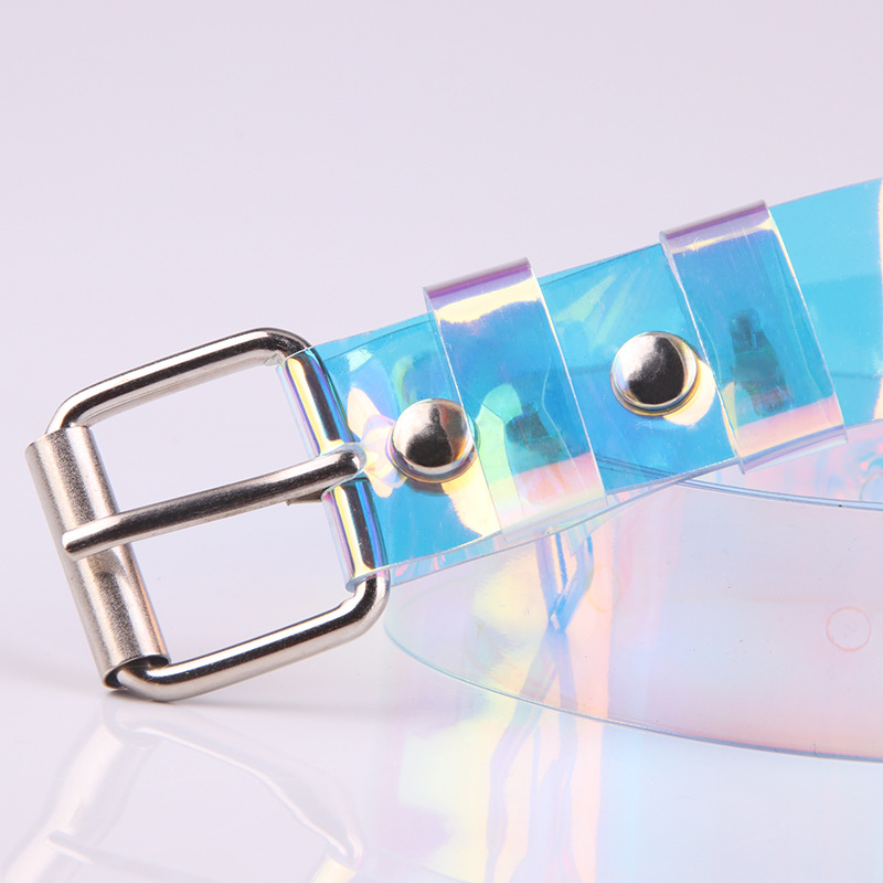 Title 4, Colorful transparent plastic belt