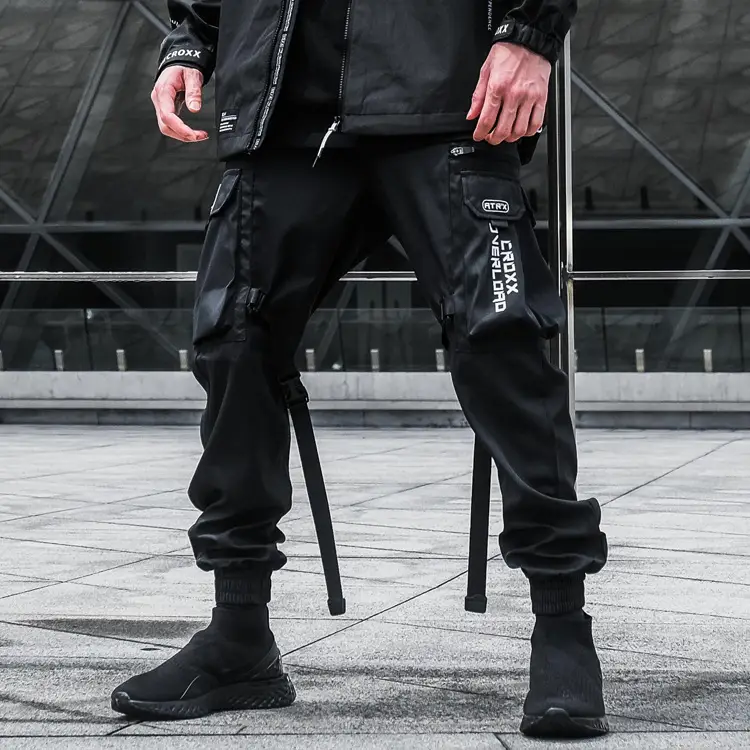 Functional Tooling Multi-pocket Composite Fabric Paratrooper Pants
