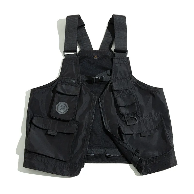 Casual vest - on model