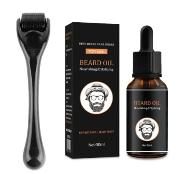 Black Skin Microneedle Wrinkle Beard Roller Set - Shop at LoveMi