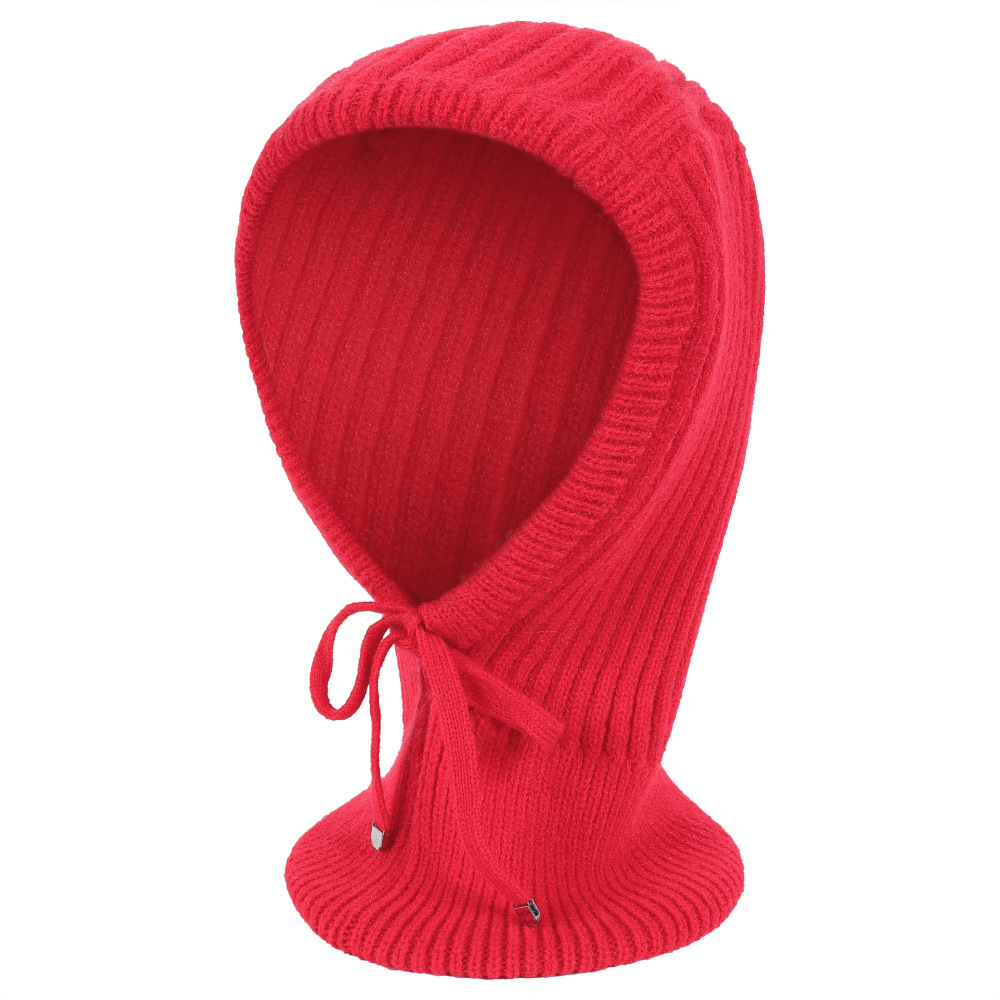 Title 14, Gorro de mujer con cuello grueso y afelpado par...