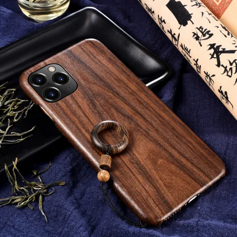 Simple and Ultra-thin Frosted Wood Phone Case