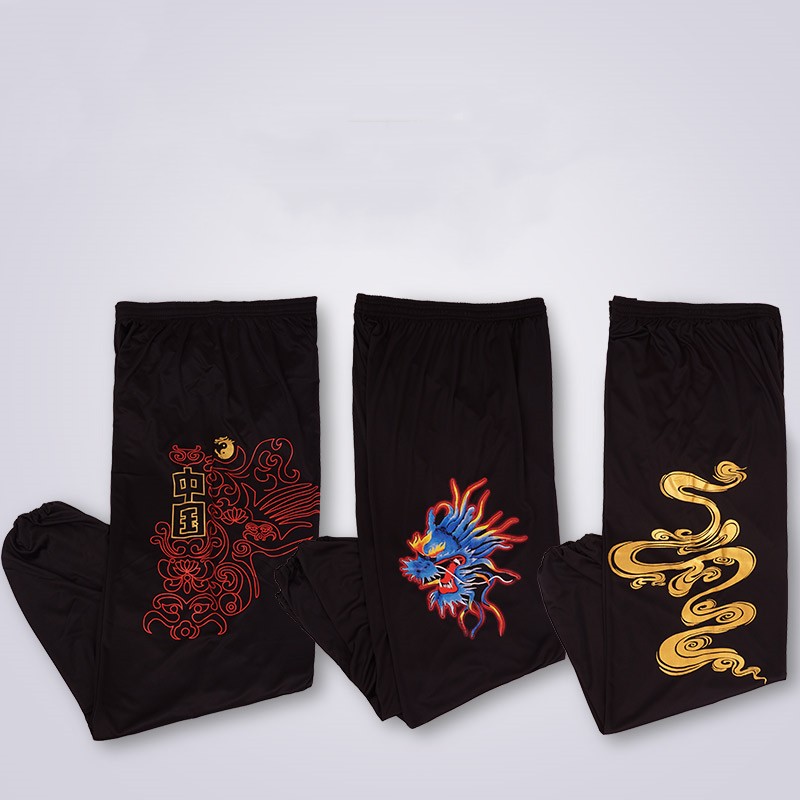 Martial Arts Training Pants Loose Tai Chi Pants Women's And Men's Bloomers
